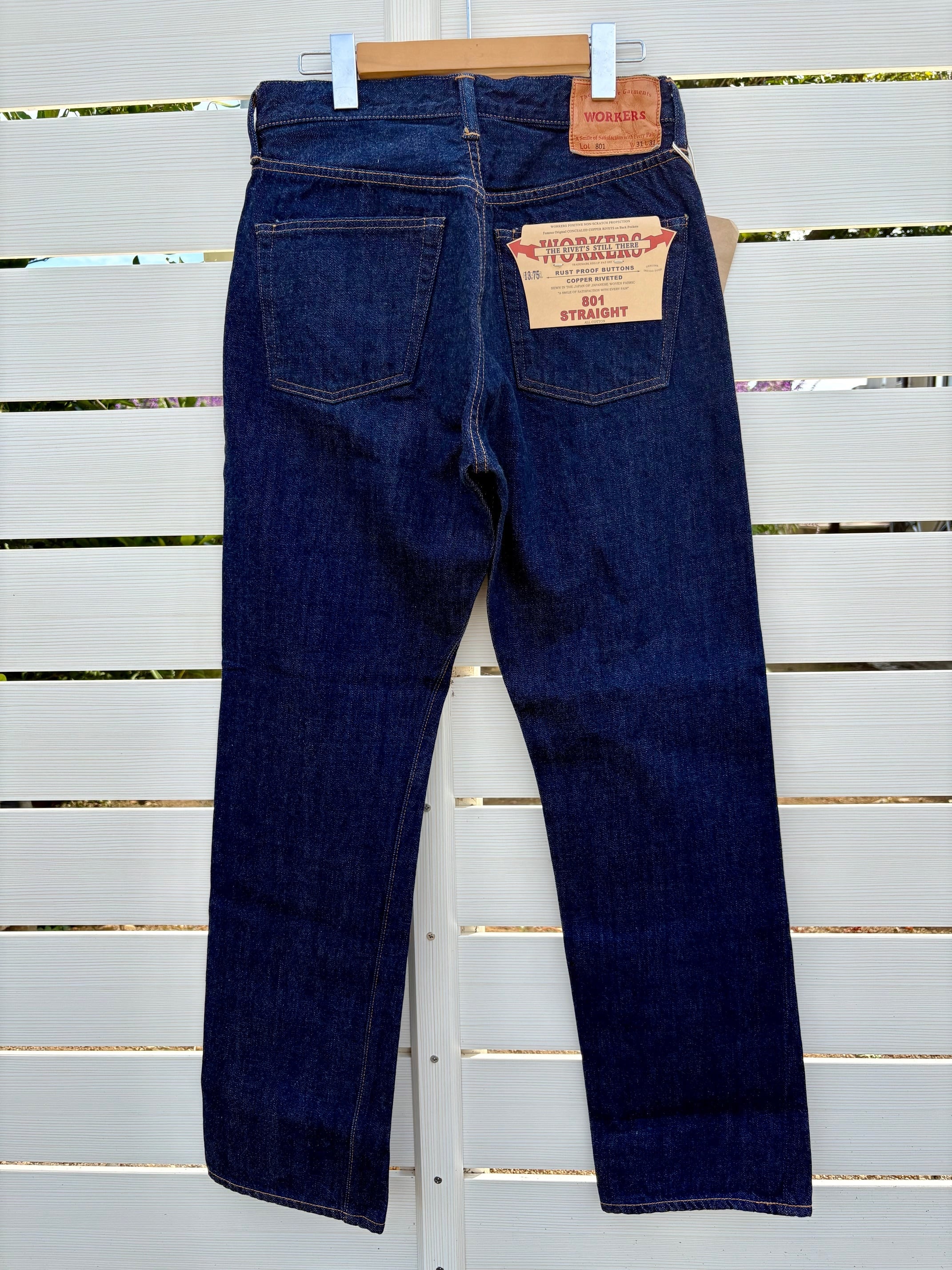 WORKERS(ワーカーズ)Lot 801 Straight Jeans | jeanskokubo｜小久保