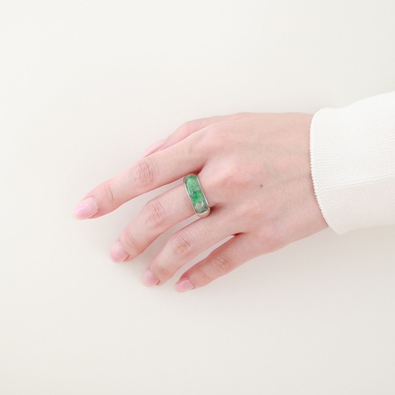 【17号】SV green A貨翡翠 jd_rg2338