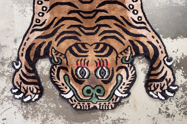 Tibetan Tiger Rug 《Sサイズ•シルク214》チベタンタイガーラグ