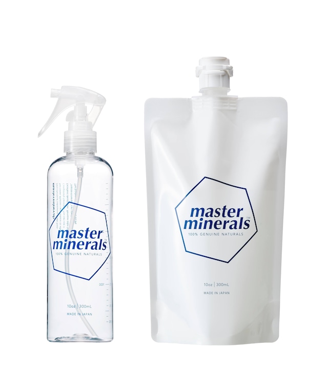 マスターミネラル(300ml原液+空スプレーボトル) 洗剤 無添加 無害 100%天然成分 除菌 強力消臭