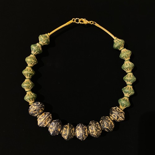 Tribal beads necklace