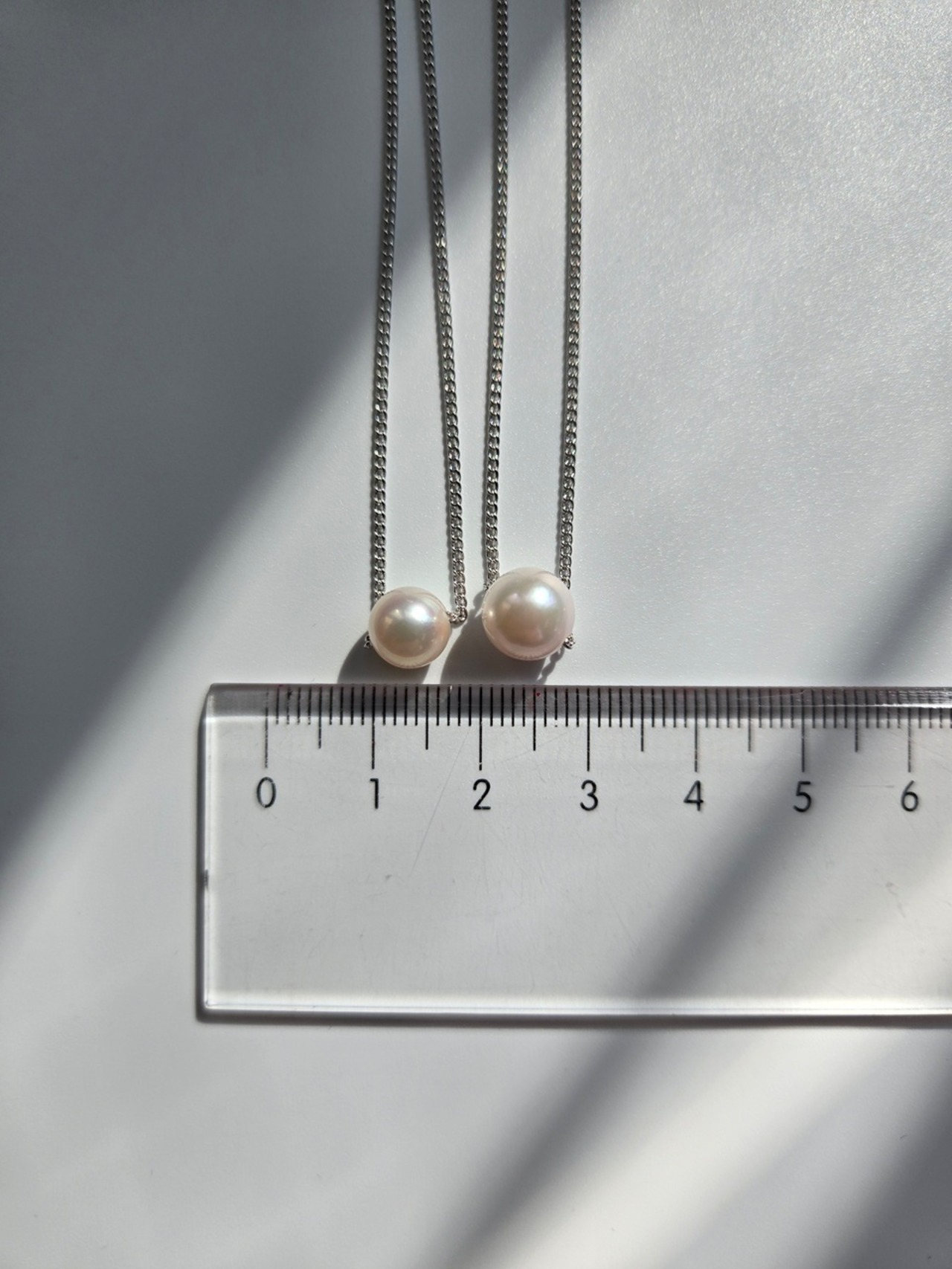 [ROSE ]あこや真珠スルータイプネックレス (7mm UP)