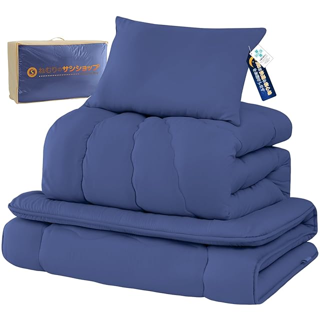 布団セット セミダブル 4点セット 寝具セット 洗える 来客用布団