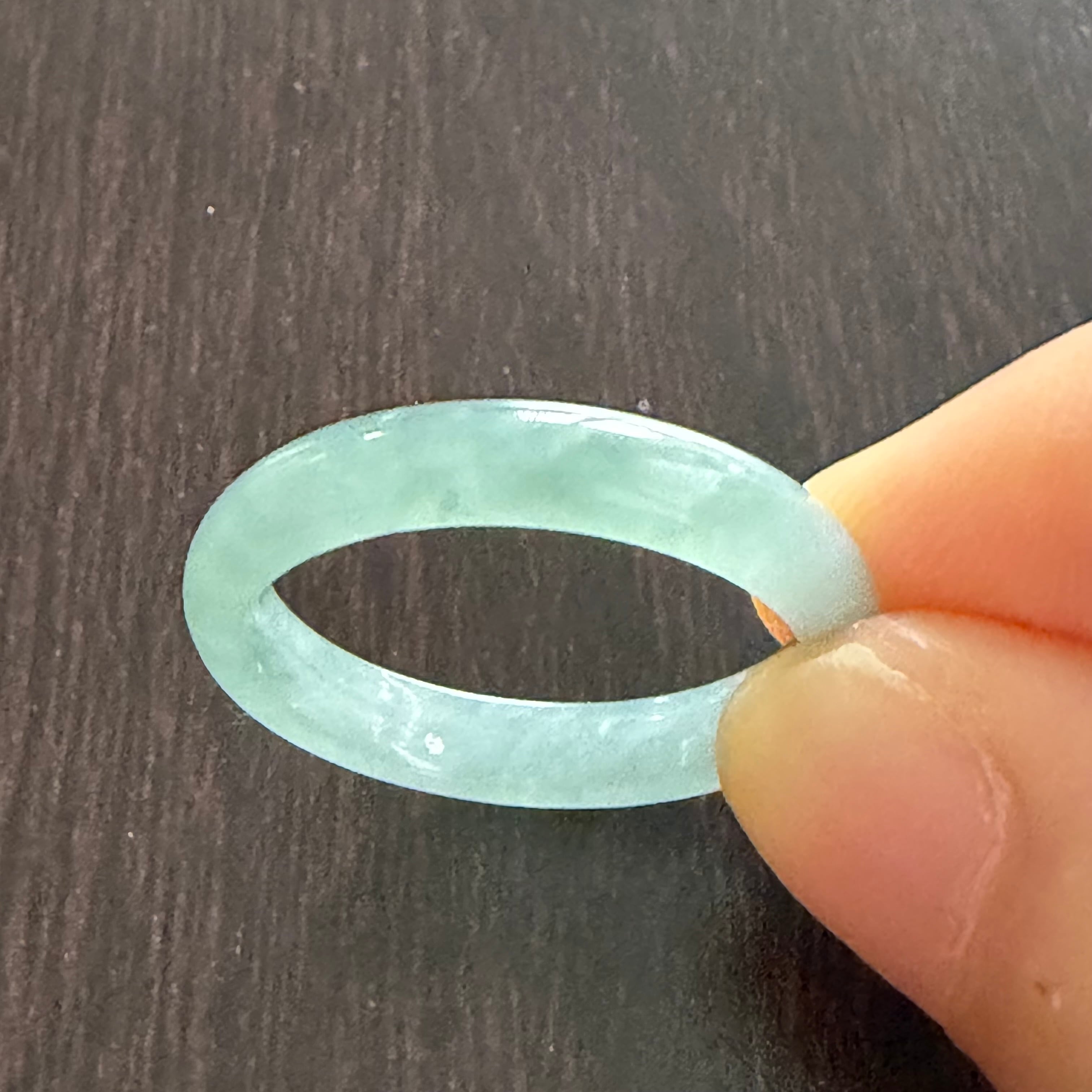 本翡翠指輪 リング グァテマラ産 お買い得 無含浸 無着色 天然石 | FARBE