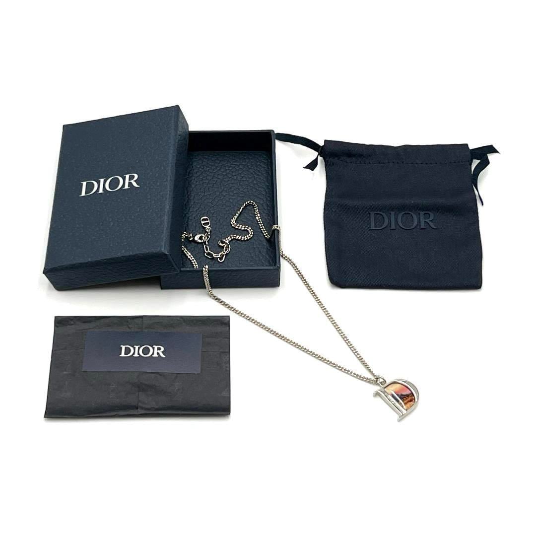 希少・未使用】ディオール DIOR メンズ ネックレス ペンダント シオン  