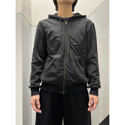 00's custo フーデッドジャケット