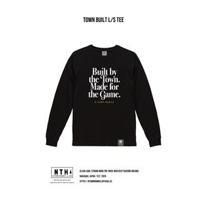TOWN BUILT L/S TEE color Black