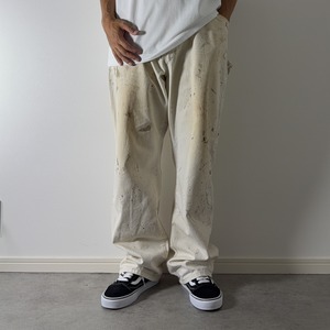 Dickies Sherwin-Williams white painter pants [W42L31相当] 古着
