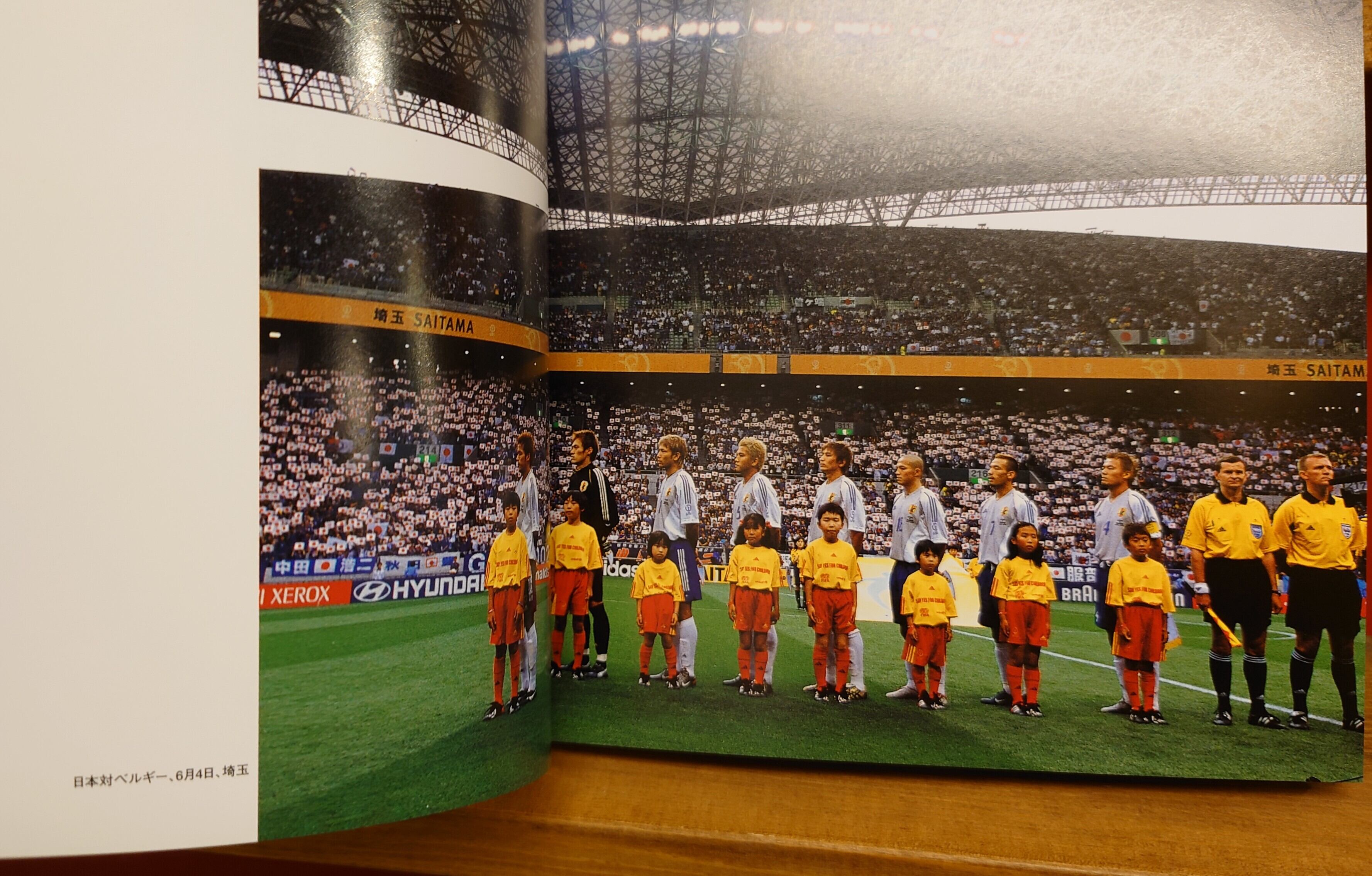 ありがとう2002 FIFAワールドカップ写真集 | 弥生坂 緑の本棚