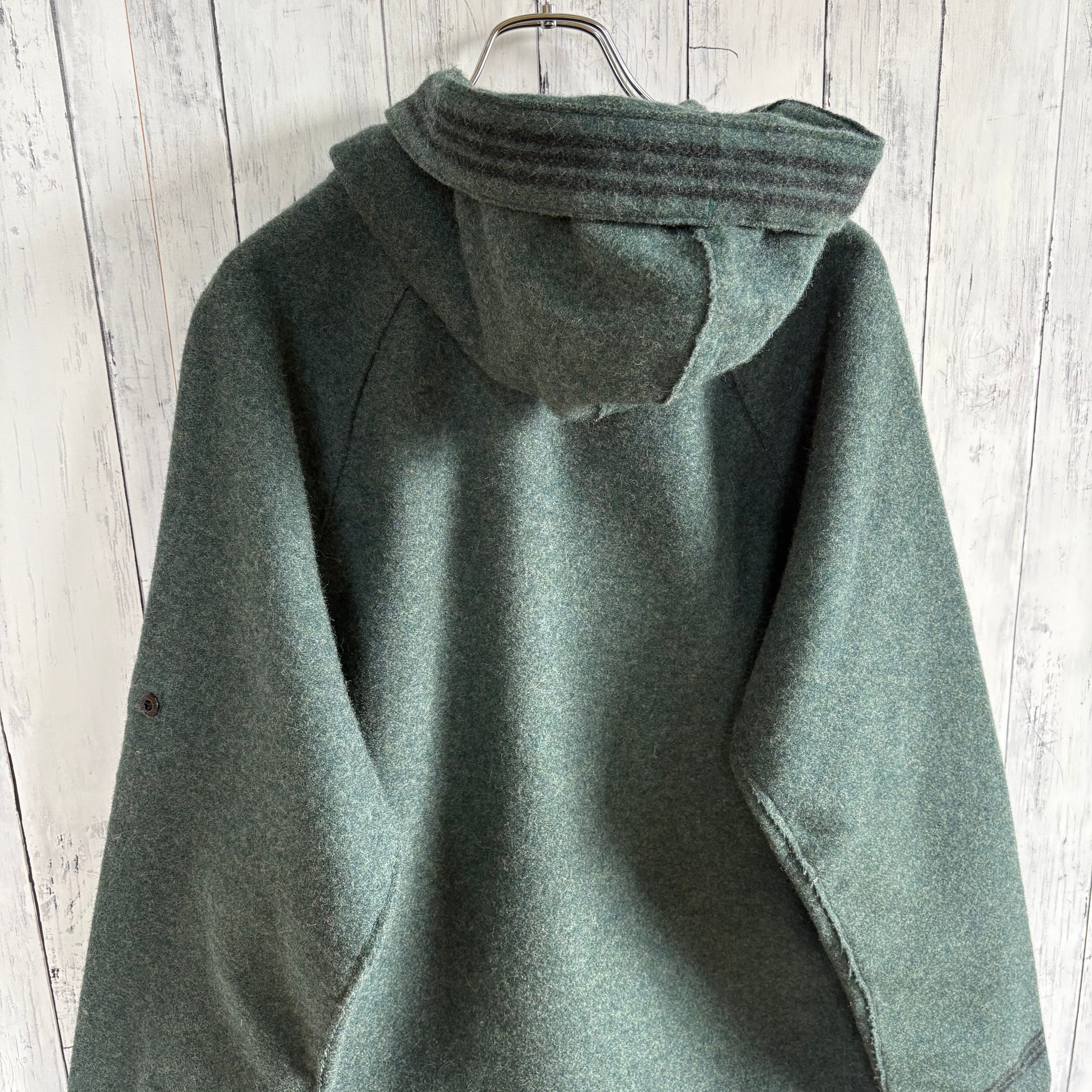 へ*こ様 stone  90's ヴィンテージ グリーンエッジ 90s ヴィンテージ STONE ISLAND ウールジャケット ストーンアイランド