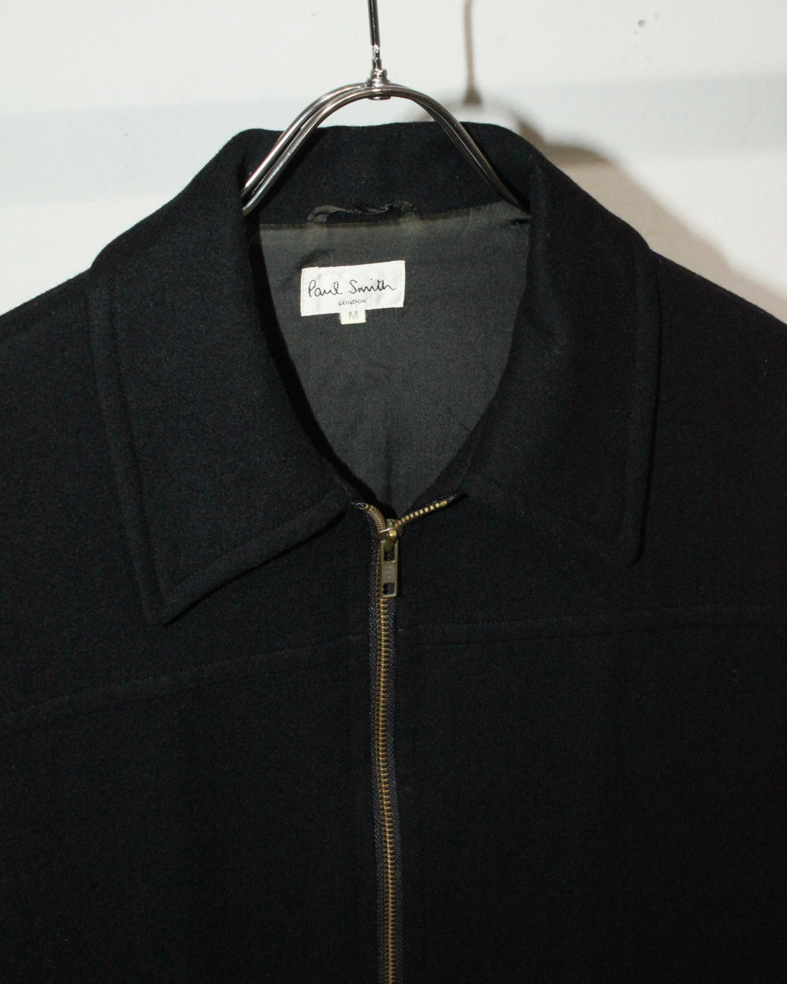 00s Paul Smith Zip-up Wool Blouson