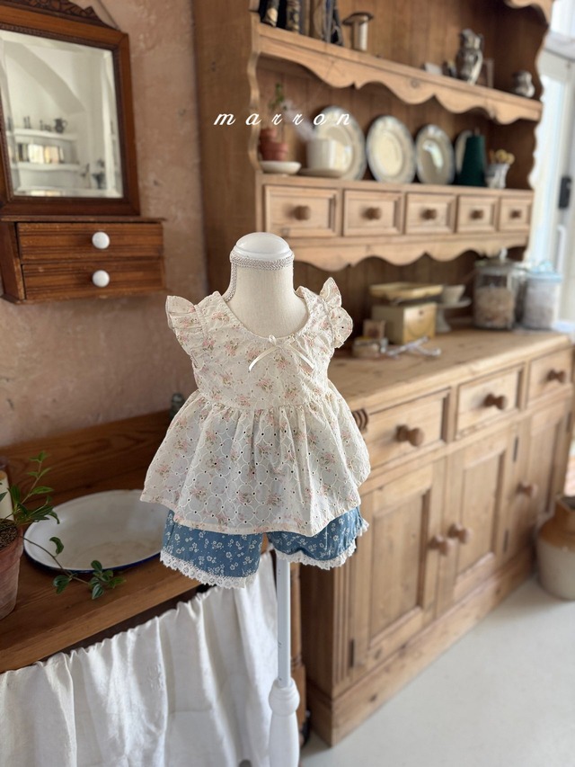 【5/17〆予約】<marron> Anna blouse