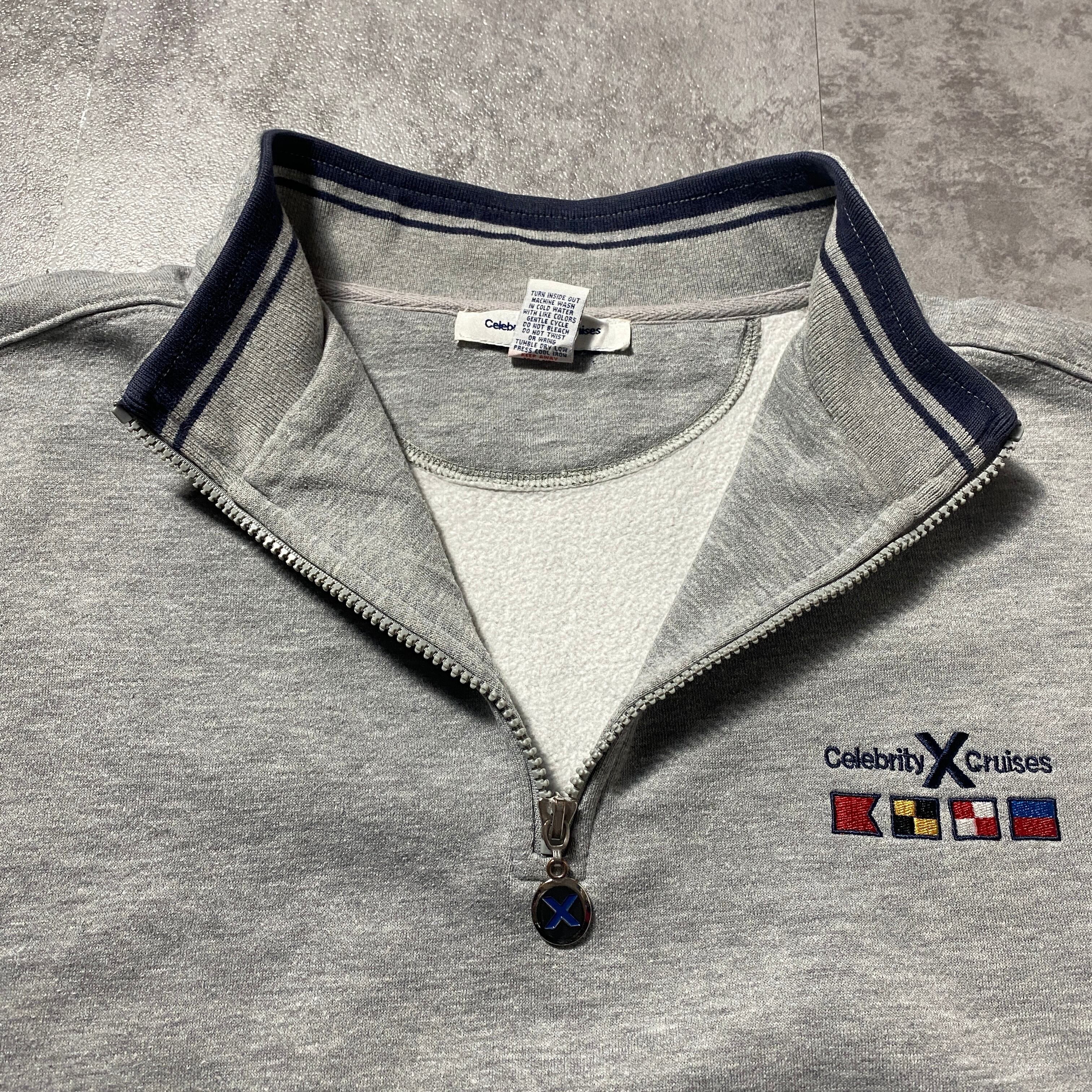 Size:XXL】Celebrity Cruises セレブリティクライシス ハーフジップ