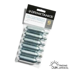 DrinkTanks(ドリンクタンクス)  CO2 Cartridges 6 PK 16-6pkco2-a ドリンクタンク CO2 カートリッジ