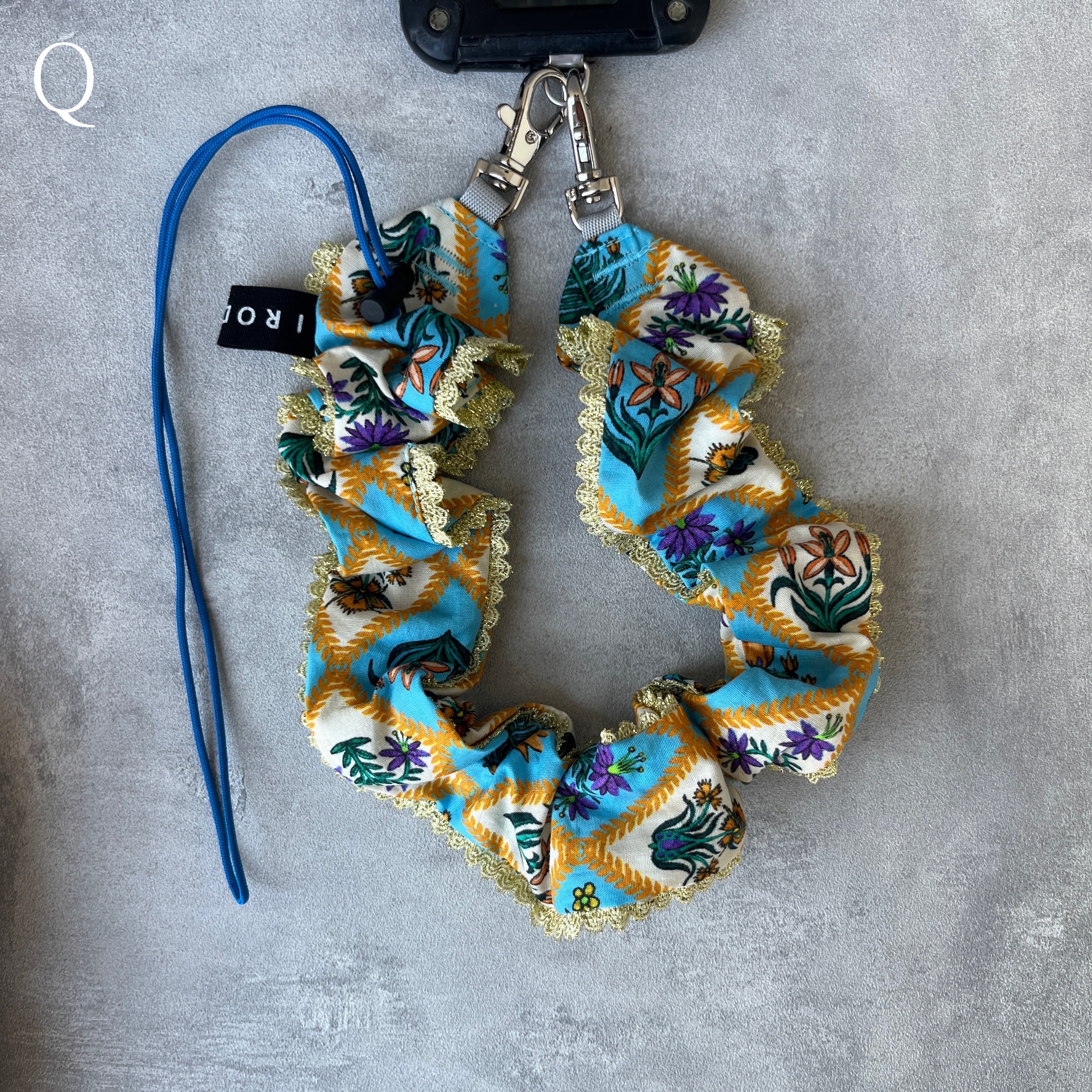 Furi Furi Strap 柄生地 (IRST-812) スマホストラップ | irodori