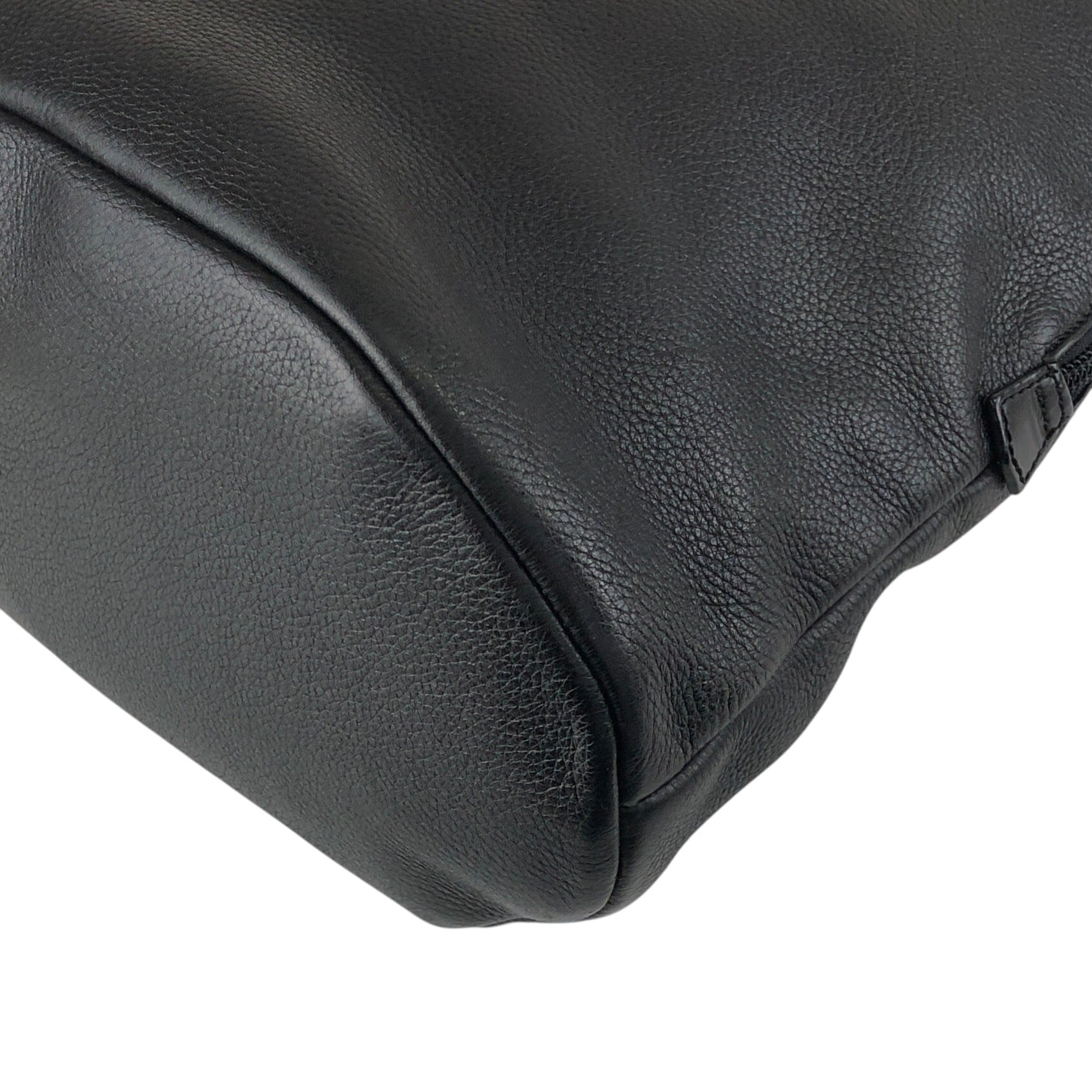 【中古】ロエベ ショルダーバッグ オールレザー ビンテージ ブラック LOEWE ロエベ ショルダーバッグ ブラック アナグラム 型押し レザー