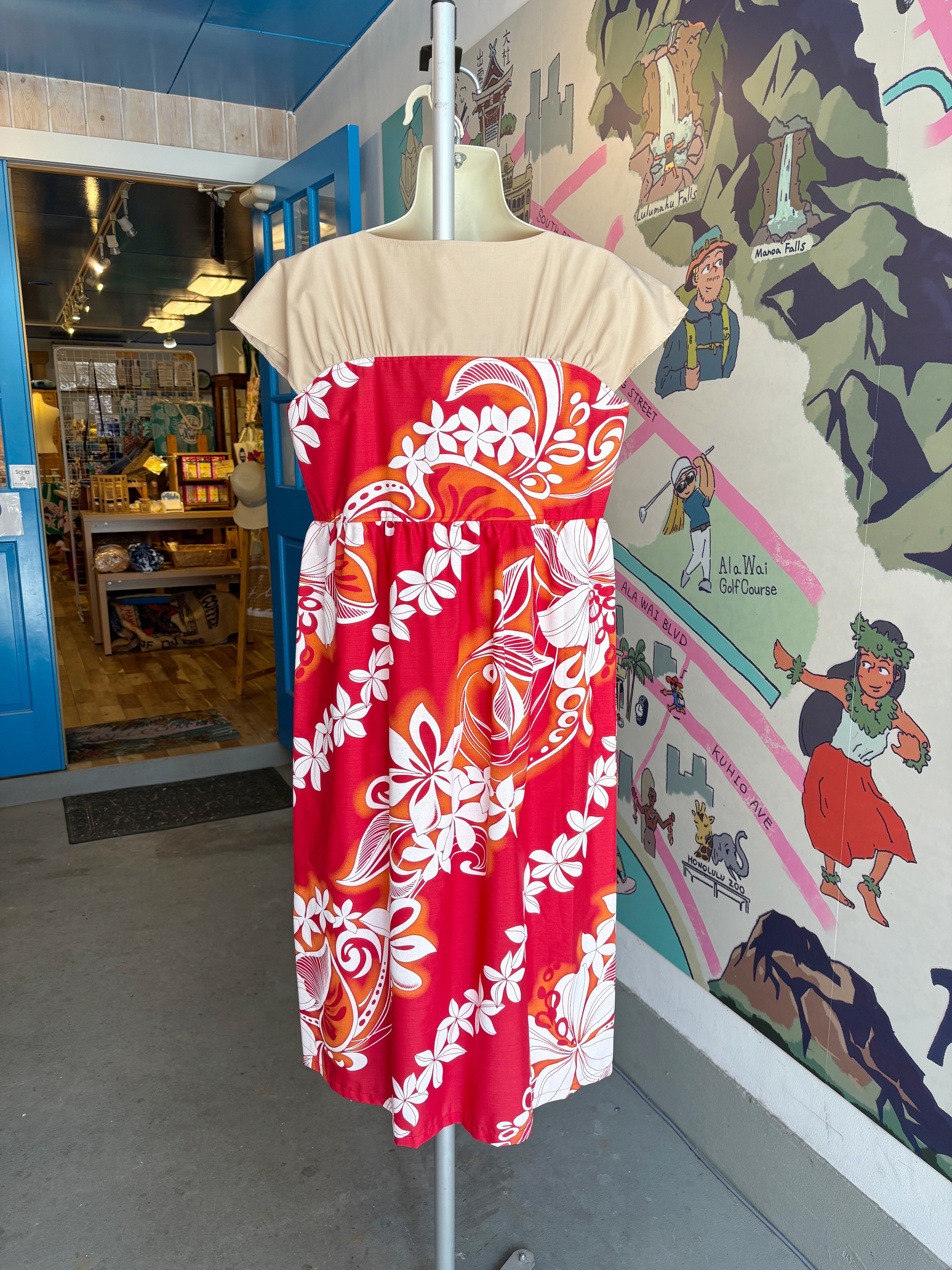 ハワイアンワンピース　▶オーダーの代わりに ハワイアンワンピース ▷オーダーの代わりに