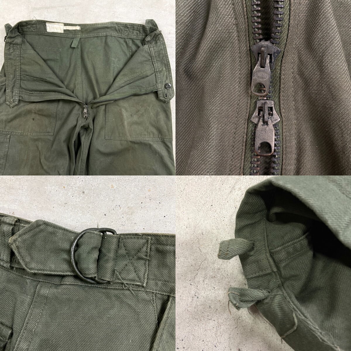 60年代 フランス軍 AIR FORCE メカニックパンツ メンズW32相当 古着