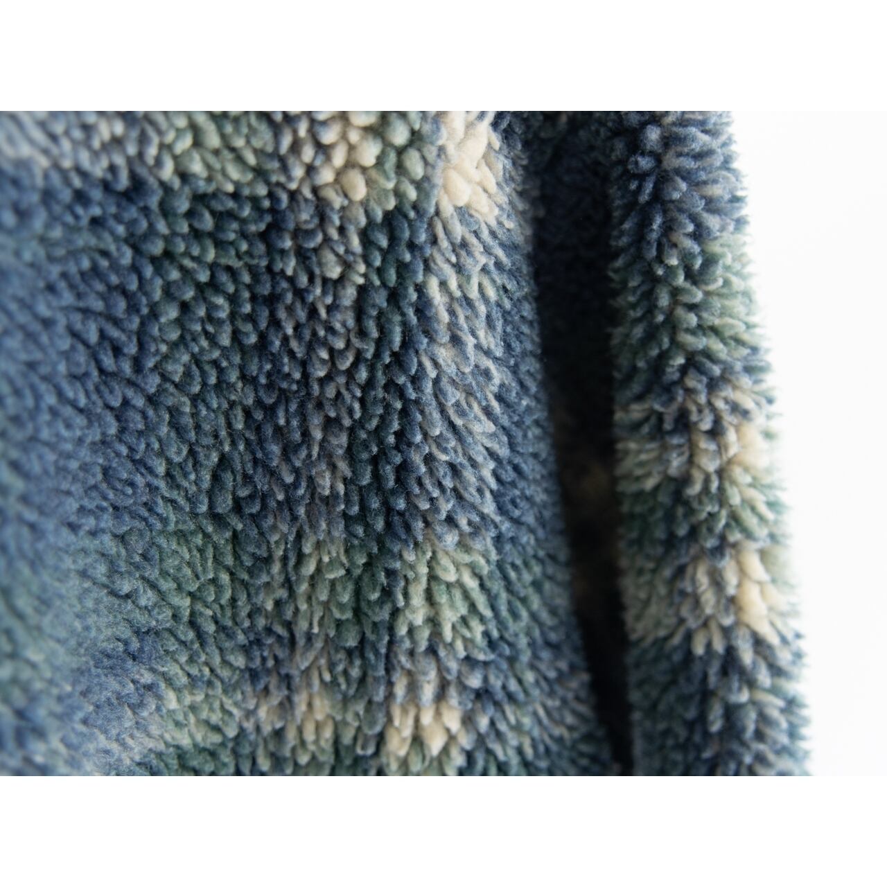 【Kids L.L.Bean】Made in U.S.A. 80's Polyester-Acrylic Boa Fleece Anorak Jacket S（キッズ エルエルビーン アメリカ製ポリエステルアクリル ボアフリースアノラックジャケット S）