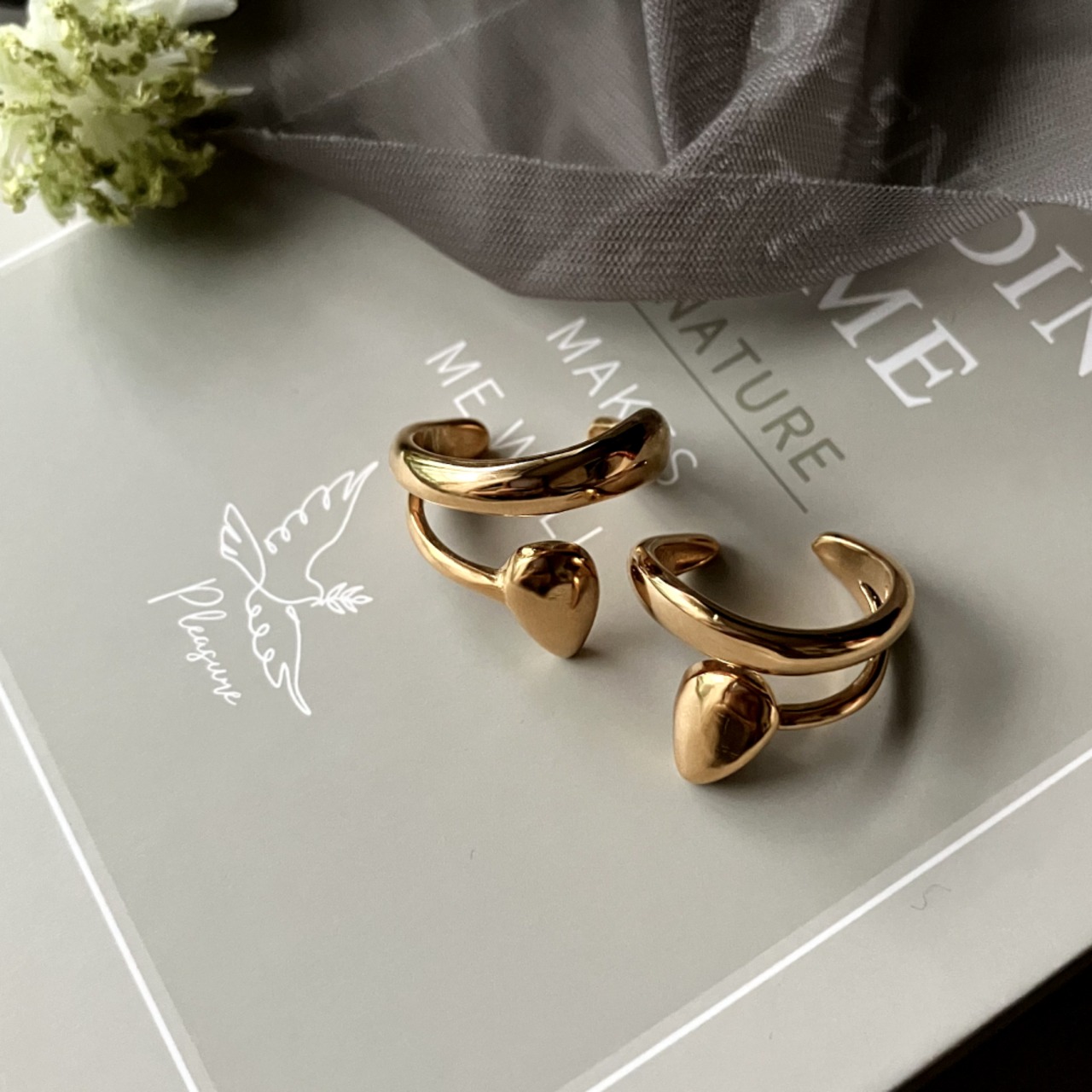 387P　イヤーカフ(両耳用)