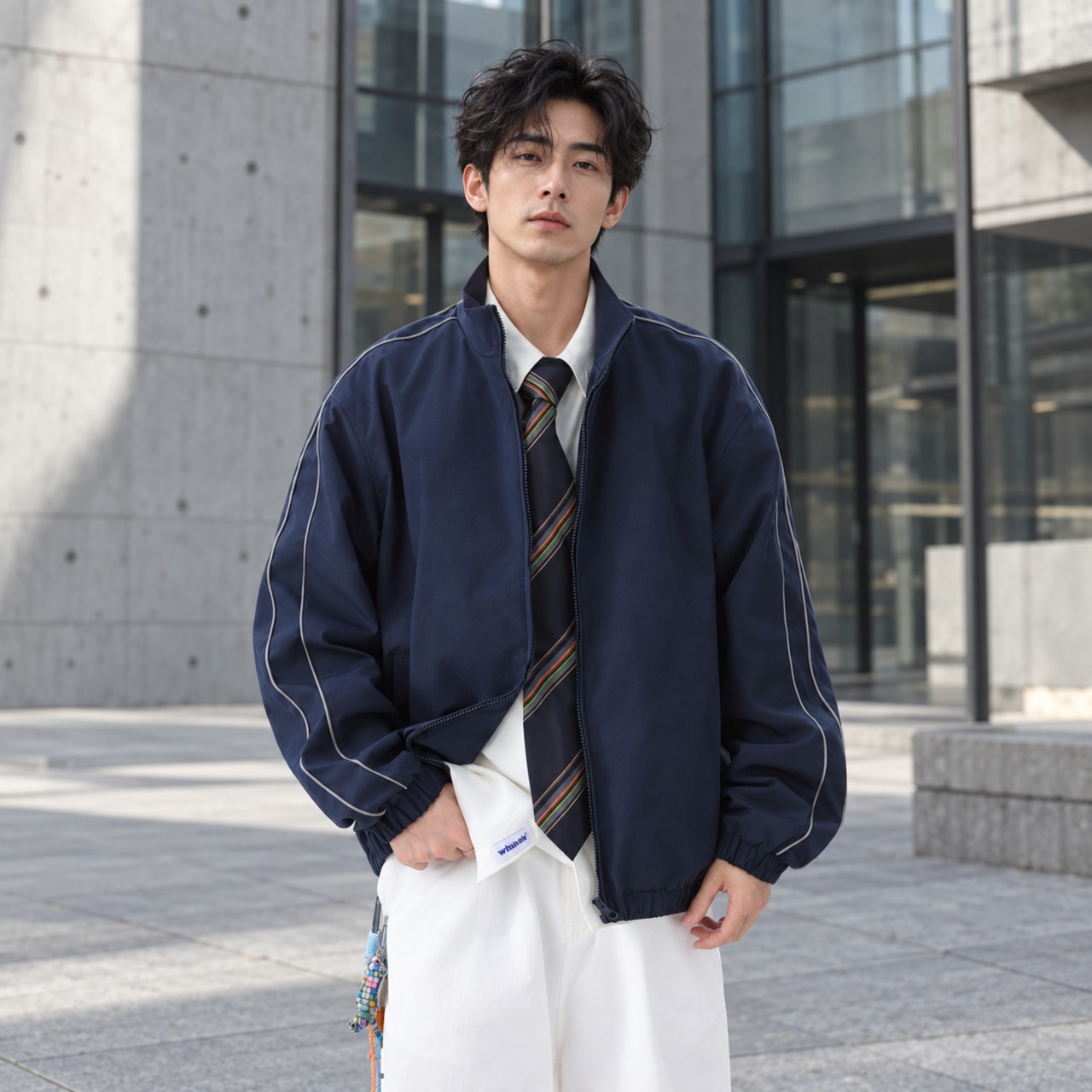 Piping Zip Jacket / M–2XL　TB2636・画像19