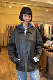 JCC ヴィンテージレザーブルゾン