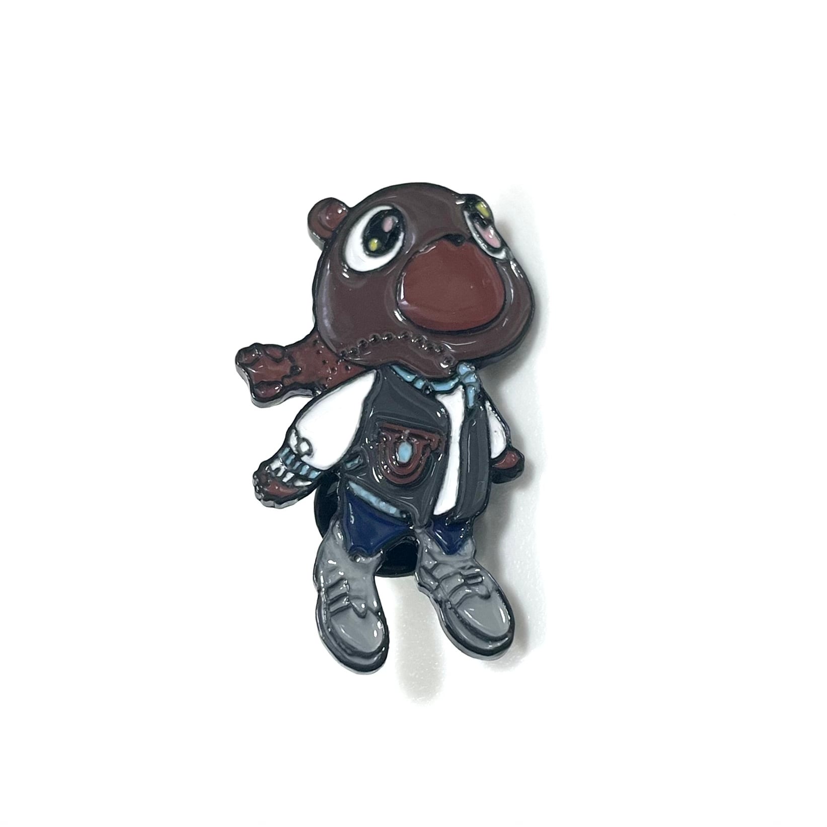 カニエウエスト ピンバッジ Kanye West Pins ドロップアウトベア