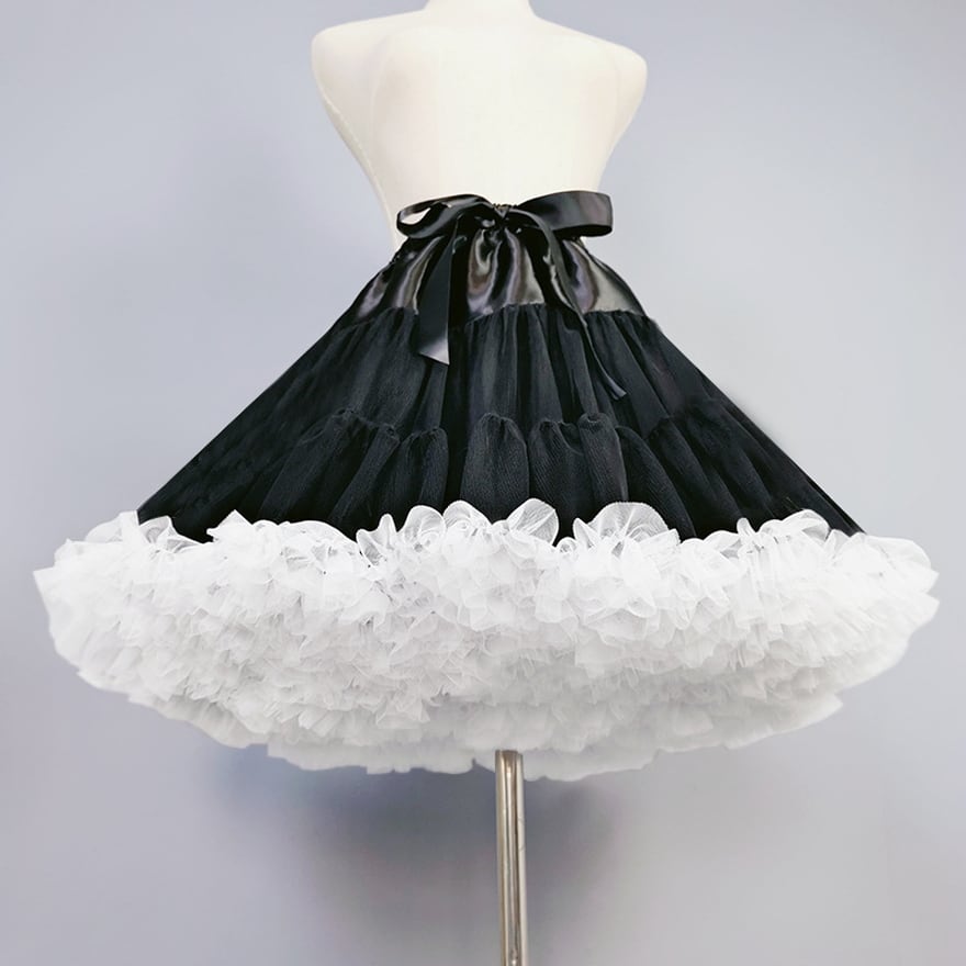 【限定特価】 パニエ ボリューム チュチュ 調整可 コスプレ衣装 夏 可愛い コスプレ 学園祭 コスチューム 仮装 ふわふわ 大人用 シフォン メイド服 レース ハロウィン 文化祭 フリル 快適 ゴスロリ ロリータ スカート