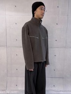 UNDERMINE Wool Alpaca Zip Jacket