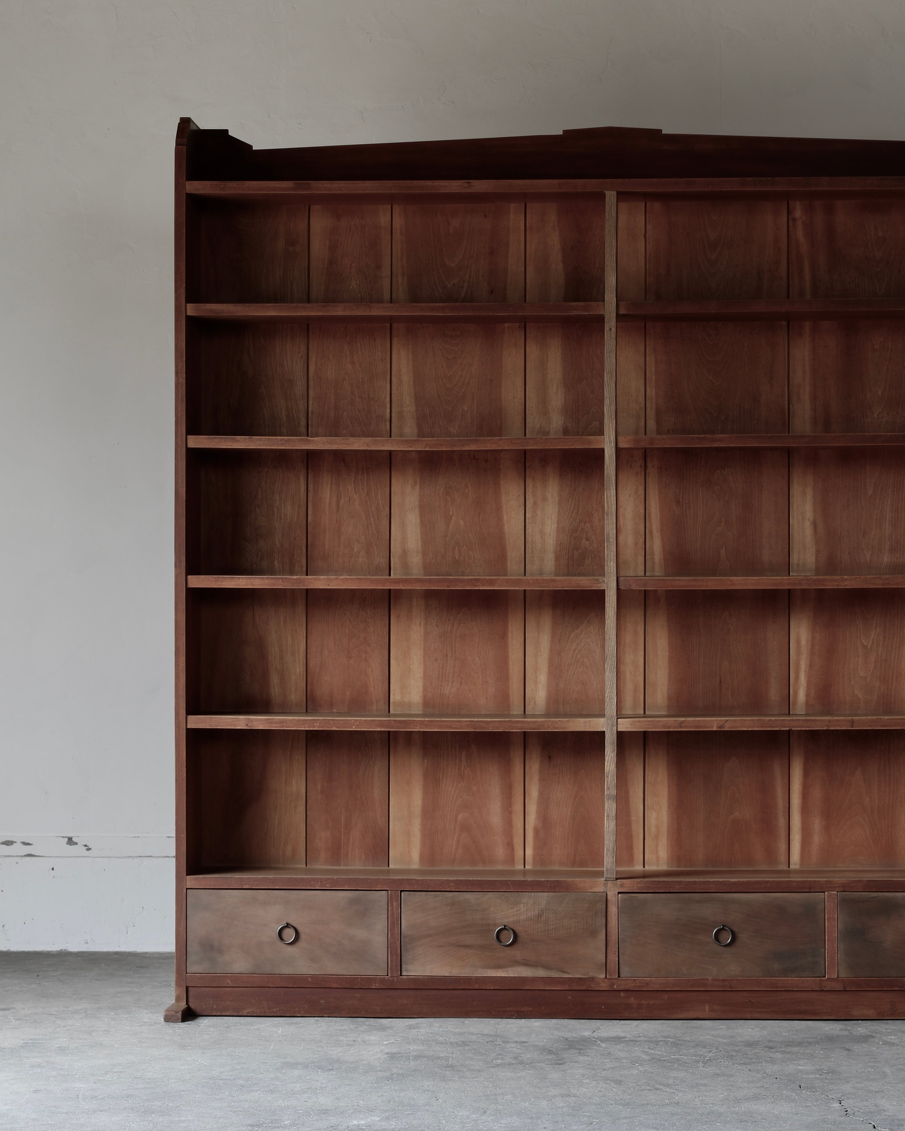 飾り棚《古家具 本棚》 | Rem Remake Furniture