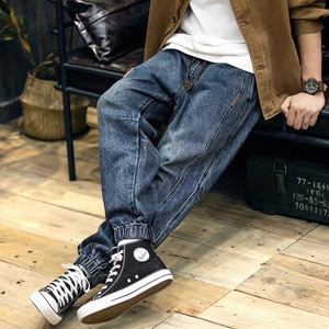 Tapered denim jogger pants 1303