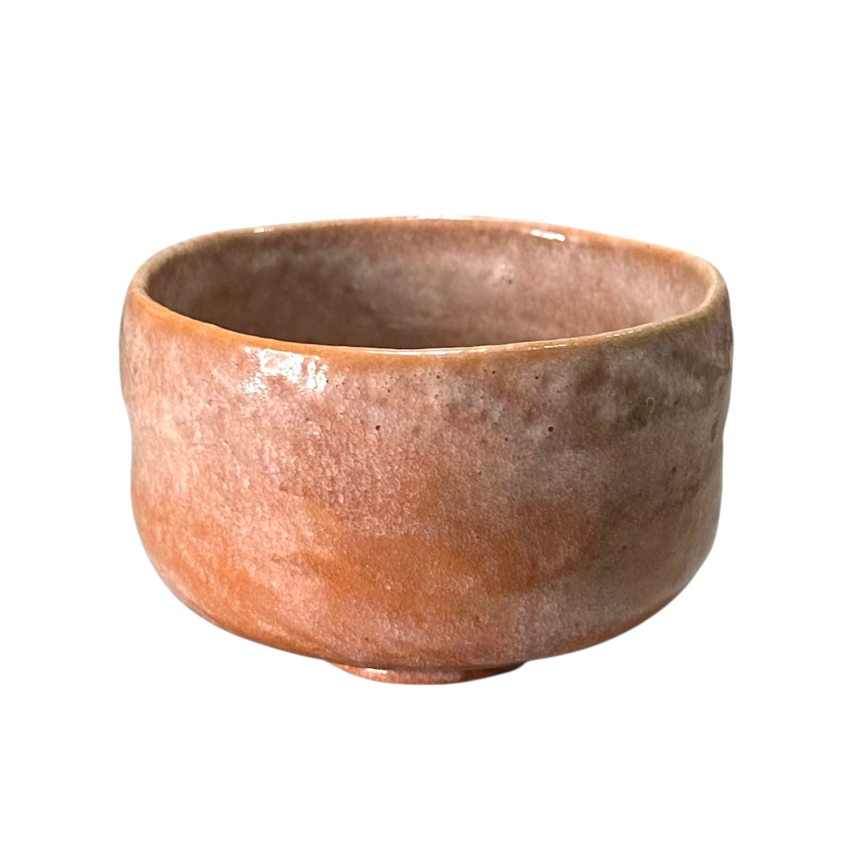 Handcrafted Red Raku(Akaraku)Chawan – Traditional Japanese Matcha Bowl | Tea Ceremony, Made in Japan