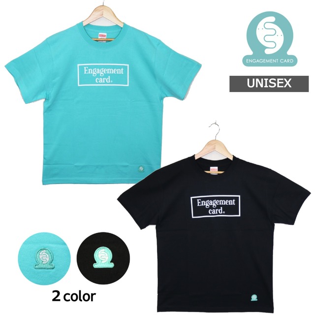 【選べる２色/ビッグロゴデザイン】オリジナル Tシャツ メンズ レディース ユニセックス  エンゲージメントカード