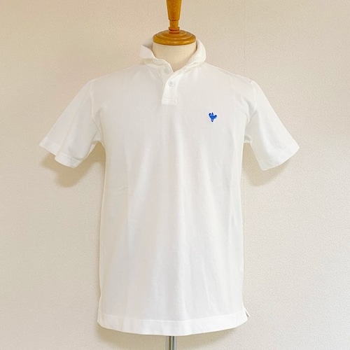 Sailor Pique Polo　White