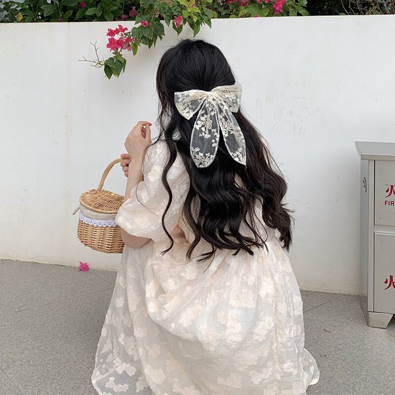 サマースカート 薄手スリーブドレス 大人ガーリー スウィート キュート カジュアル 夏物 スーパーモール26106780259