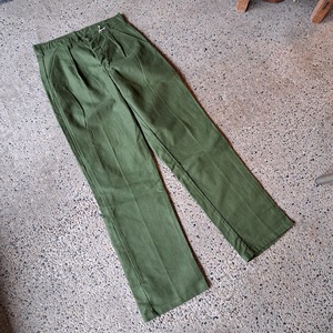 70's スウェーデン軍 コットンツイルパンツ used [306087]