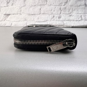 【最終処分SALE】SAINT LAURENT  レザー 長財布 ブラック A-11733