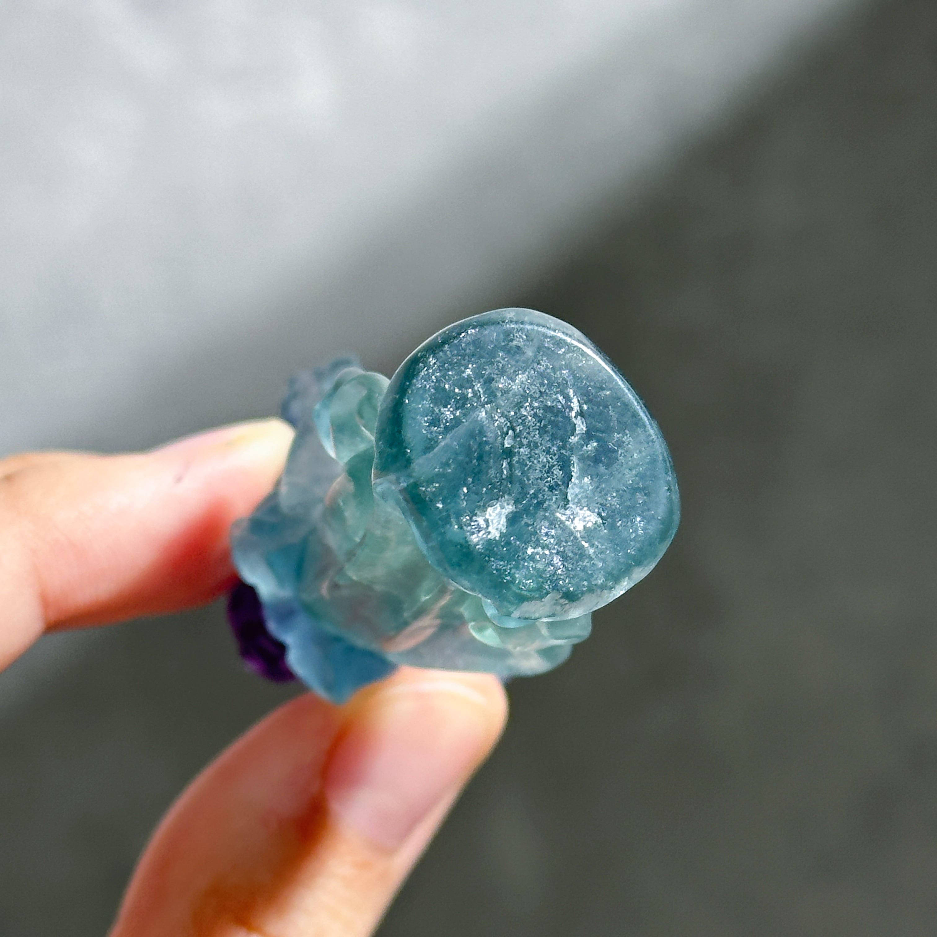 グリーン、ラベンダーフローライト 小さなスイートエンジェル81◇Green