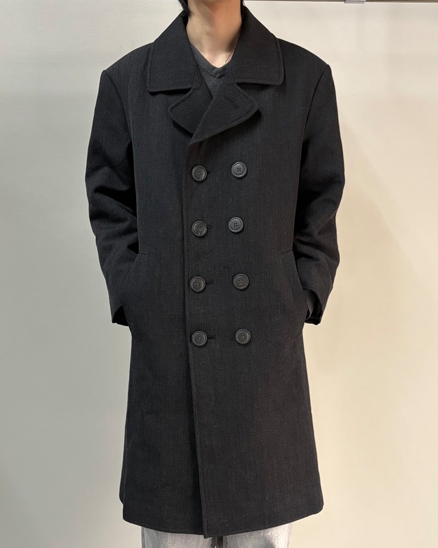 【DRIES VAN NOTEN】double breasted wool coat