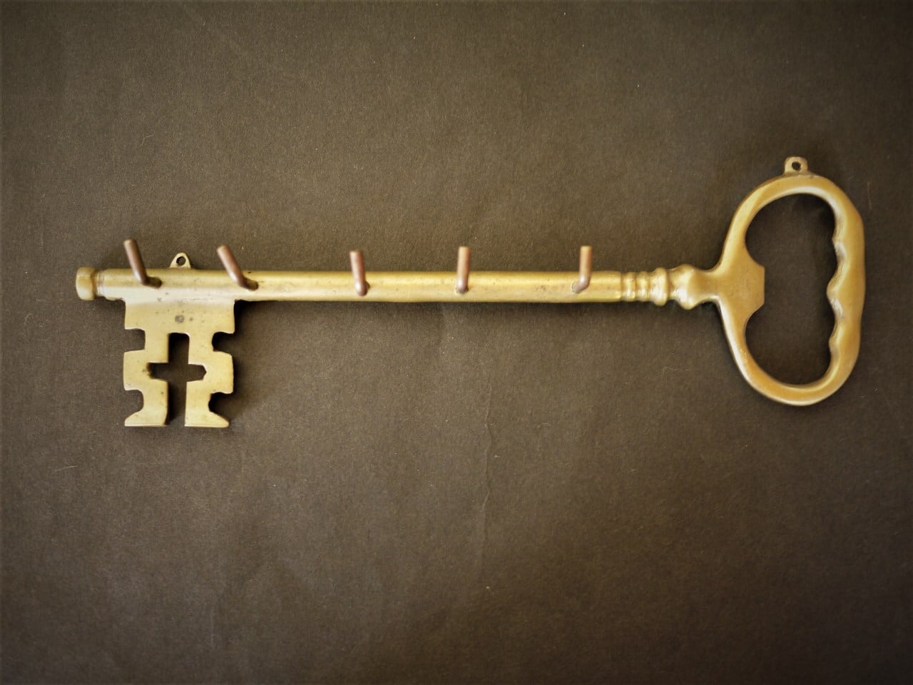 真鍮鍵型キーフック ウォールハンガー イタリア