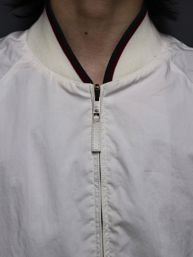 【gucci】reversible nylon blouson