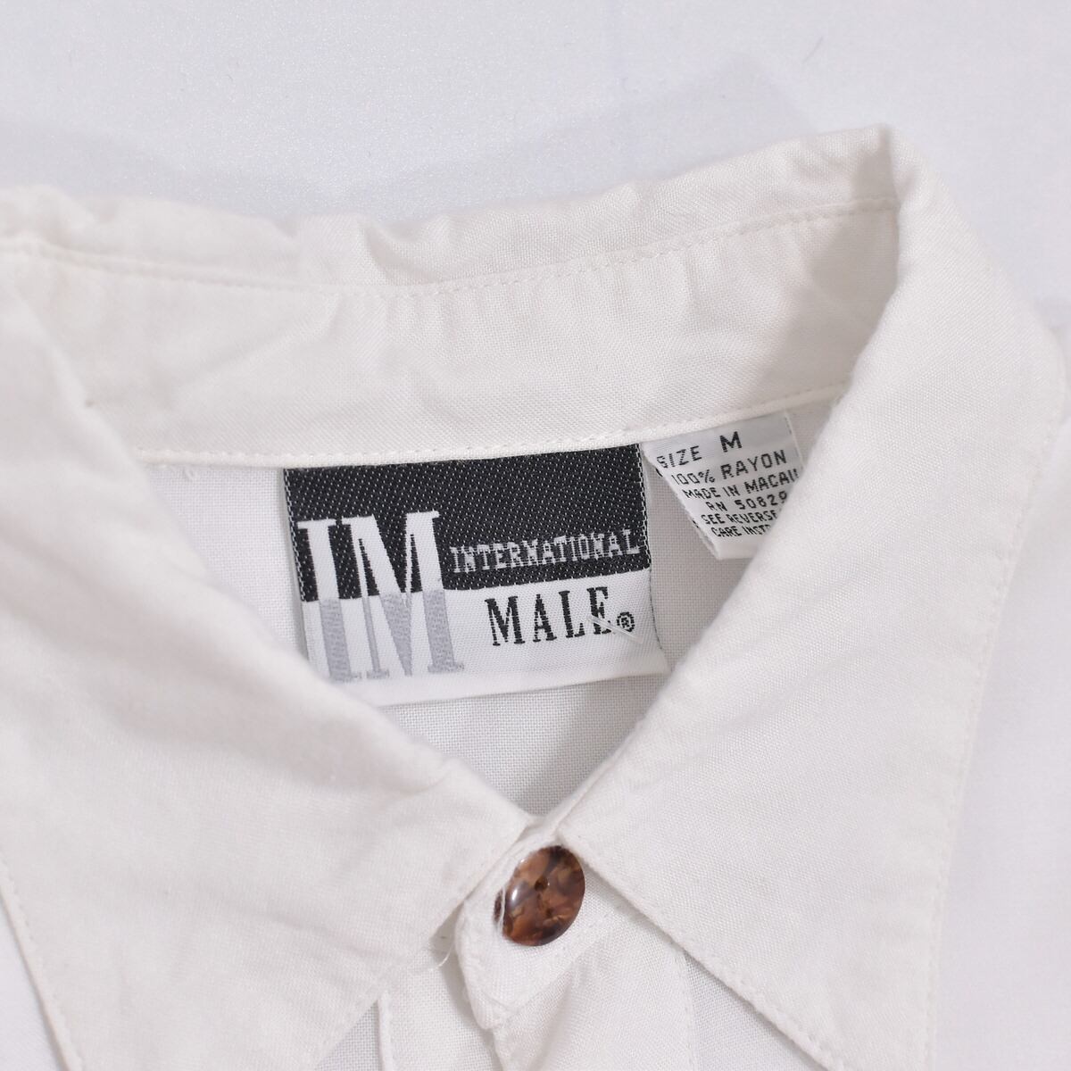 期間限定値下げ！希少！ヴィンテージ 90s レーヨンシャツ オンブレチェック Noen シャツ ショートリブレーヨン半袖シャツ メンズ レディース