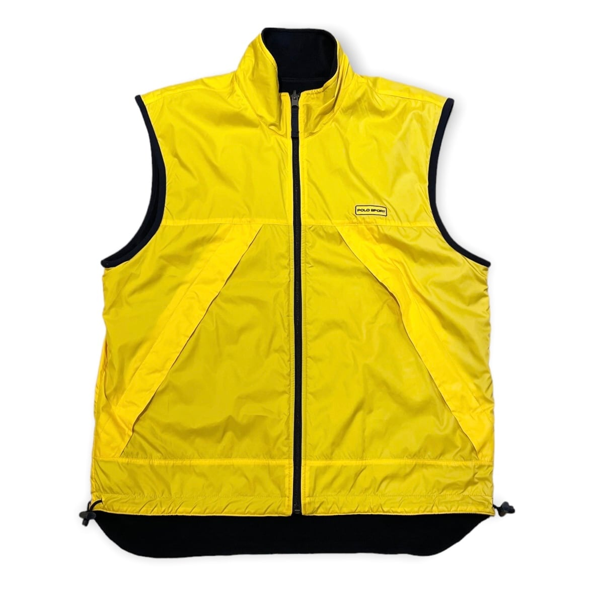 90s POLO SPORT(ポロスポーツ) Fleece&Nylon Reversible Vest フリース