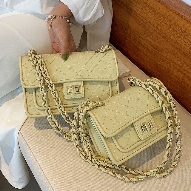 サマーチェーン レッド 夏物 スクウェア Tiancai_Wing_Bag23628076313