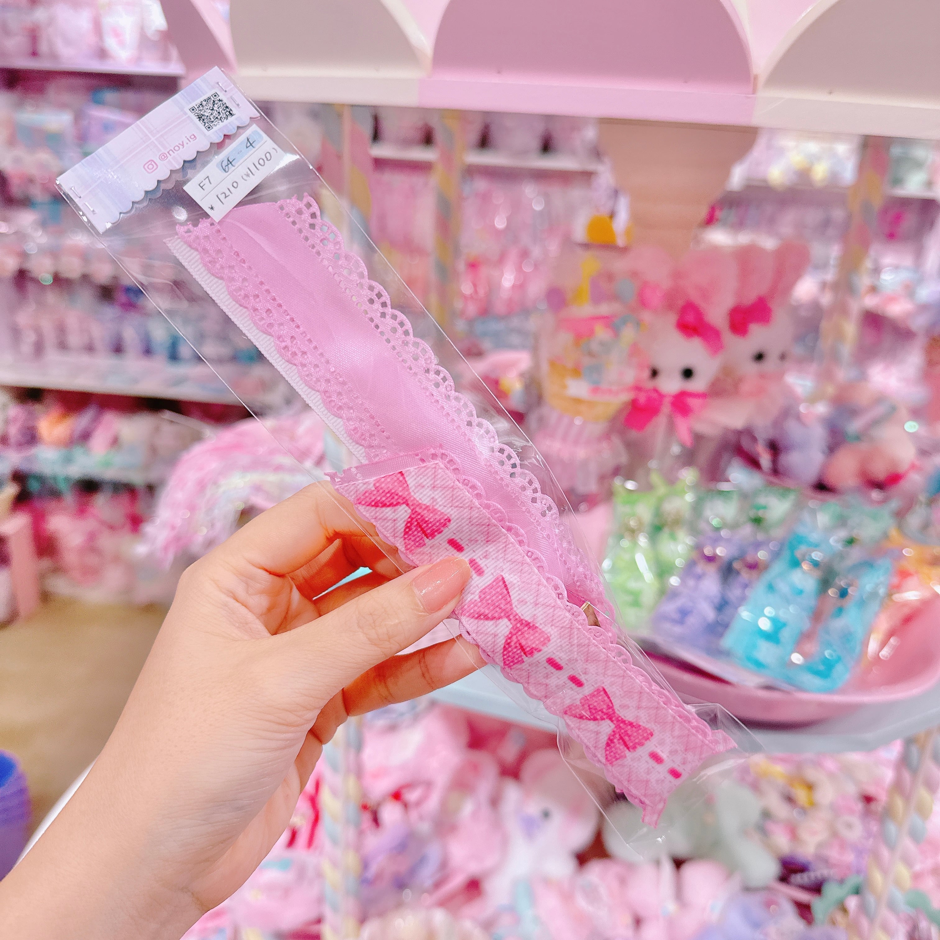 【F7】64-4推し活ポニーオーヘアクリップ