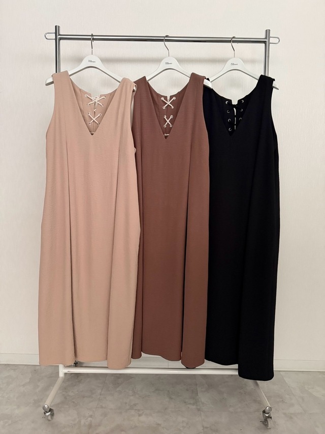 【ご予約】2-Way Lace-Up Dress【boutiqueordinary】