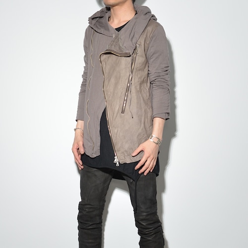 huei Combination "Hoodie" 〈Greyge〉