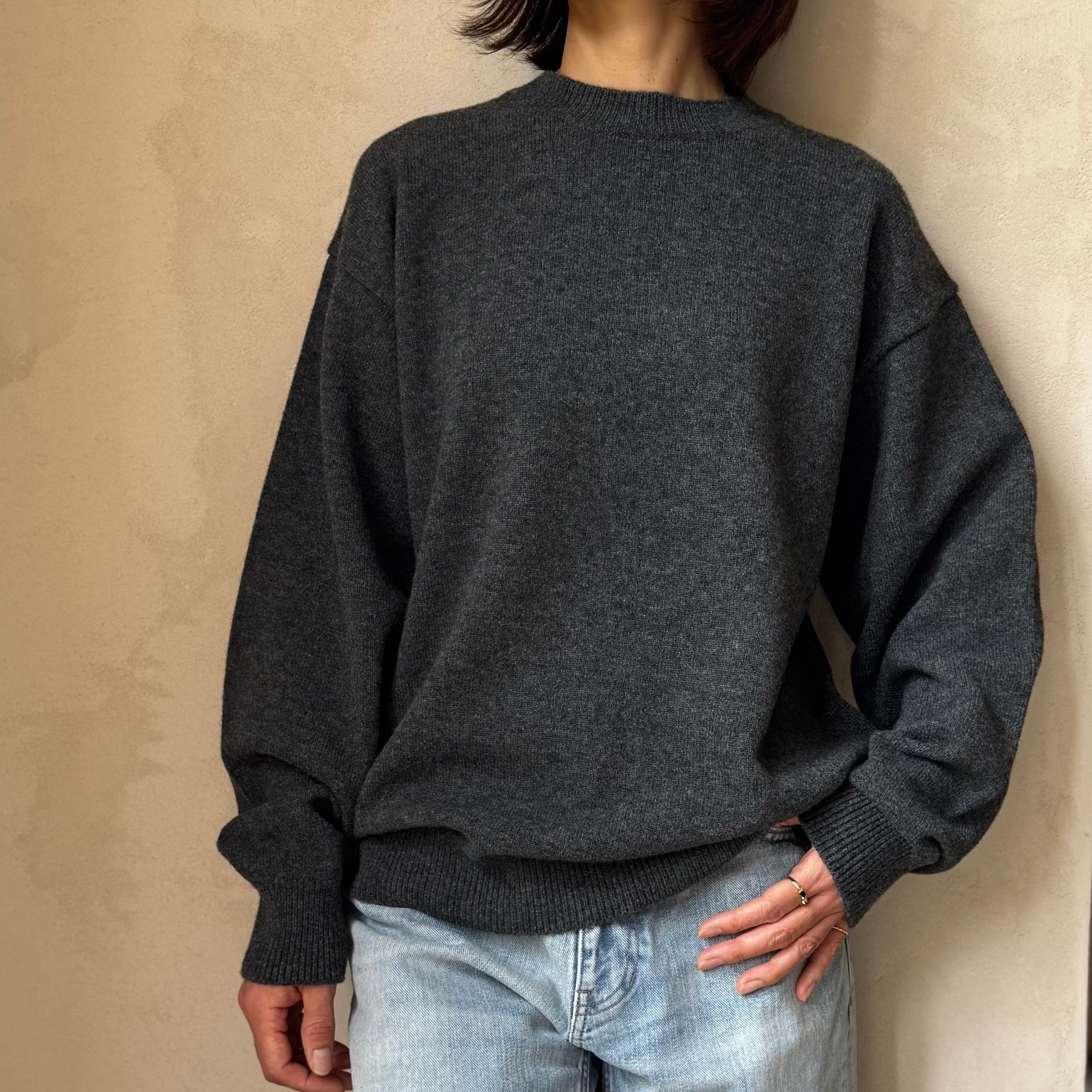 YOKOSAKAMOTO | CREW NECK KNIT