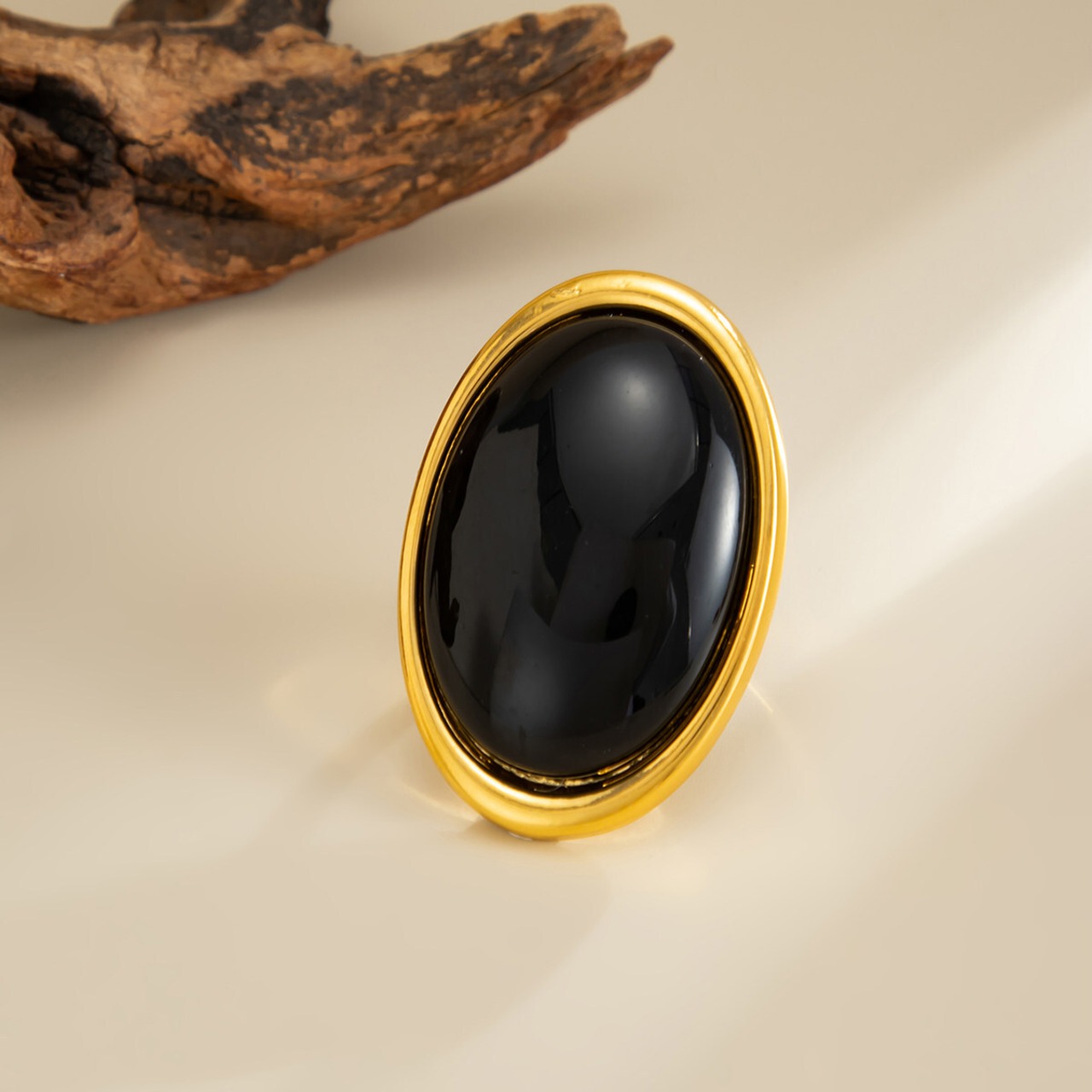 オーバル カボション リング  90000