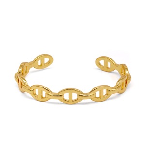 18kgp chain bangle【GOLD】